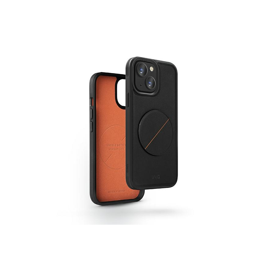 Dėklas Uniq Uniq etui Novo iPhone 14 Plus 6,7" juoda/midnight juodas