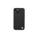 BMW dėklas iPhone 14 Plus 6,7" BMHCP14MSILBK juodas silikono metalo logotipas BMW dėklas iPhone 14 Plus 6,7" BMHCP14MSILBK juodas silikono metalo logotipas