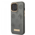 Guess GUHMP13LSAPSTG iPhone 13 Pro / 13 6,1 colio pilkas/pilkas kietas dėklas Peony Logo Plokštė MagSafe Guess GUHMP13LSAPSTG iPhone 13 Pro / 13 6,1 colio pilkas/pilkas kietas dėklas Peony Logo Plokštė MagSafe