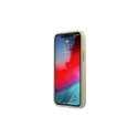 Guess GUHCP12SIGLGO iPhone 12 mini 5,4 colio auksinis/auksinis kietas vaivorykštinis dėklas Guess GUHCP12SIGLGO iPhone 12 mini 5,4 colio auksinis/auksinis kietas vaivorykštinis dėklas