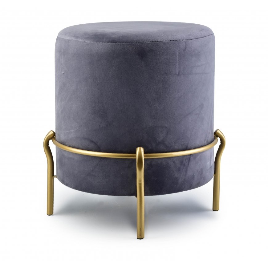Mondex LILY pouf h46x42cm - dark