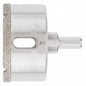 Drilled Graphite Graphite 65mm Diamond Hole Saw (57H296) Drilled Graphite Graphite 65mm Diamond Hole Saw (57H296)
