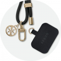Guess universalus telefono dirželis GUUCNMG4EK juodas Universal CBDY Cord Guess universalus telefono dirželis GUUCNMG4EK juodas Universal CBDY Cord