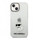 Karl Lagerfeld Case for iPhone 14 Plus 6.7" KLHCP14MHNCHTCT Clear Hard Case Ikonik Choupette Karl Lagerfeld Case for iPhone 14 Plus 6.7" KLHCP14MHNCHTCT Clear Hard Case Ikonik Choupette