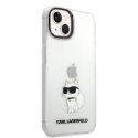 Karl Lagerfeld Case for iPhone 14 Plus 6.7" KLHCP14MHNCHTCT Clear Hard Case Ikonik Choupette Karl Lagerfeld Case for iPhone 14 Plus 6.7" KLHCP14MHNCHTCT Clear Hard Case Ikonik Choupette