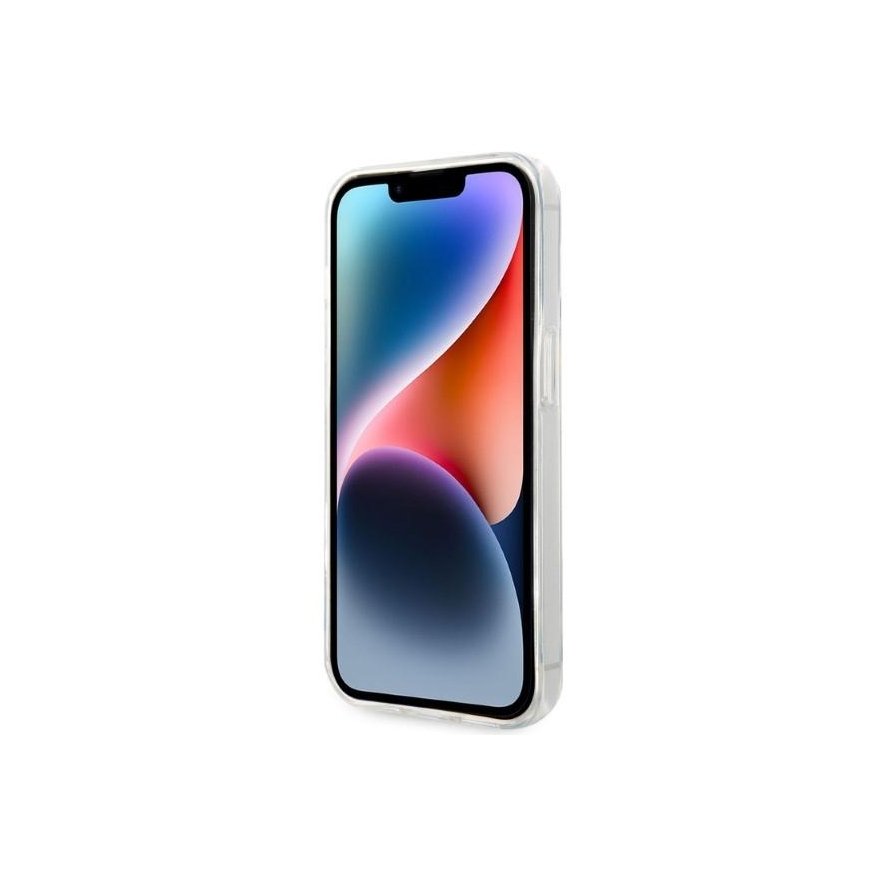 Karl Lagerfeld dėklas, skirtas iPhone 14 Plus 6,7" KLHCP14MHNCHTCT skaidrus kietas dėklas Ikonik Choupette – 5