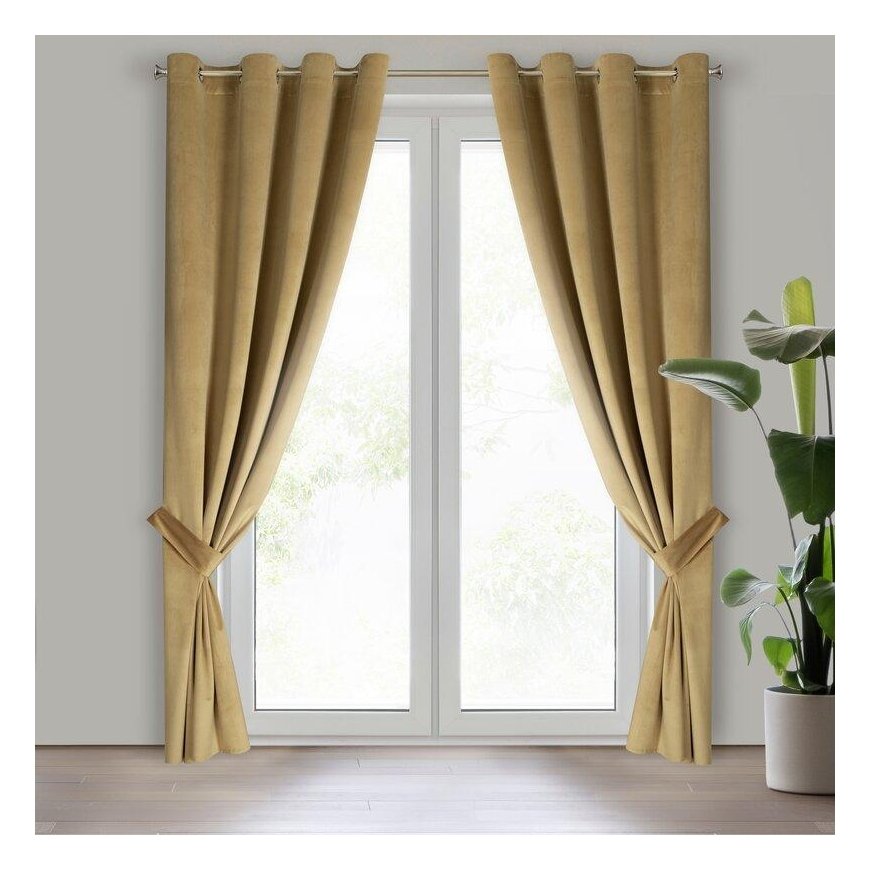 Eurofirany SUPPLY/ANTARA/D.BEIGE 140X270 SWITCH+DRY