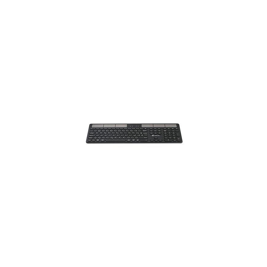 Powerton Keyboard Powerton SolarSlim Wireless Black