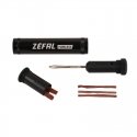 ZEFAL TUBELESS REPAIR KIT - Juodas TUBE W CLIP dvir. įrankių rinkinys