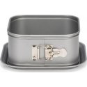 Patisse square shape 16 cm stainless steel silver gray