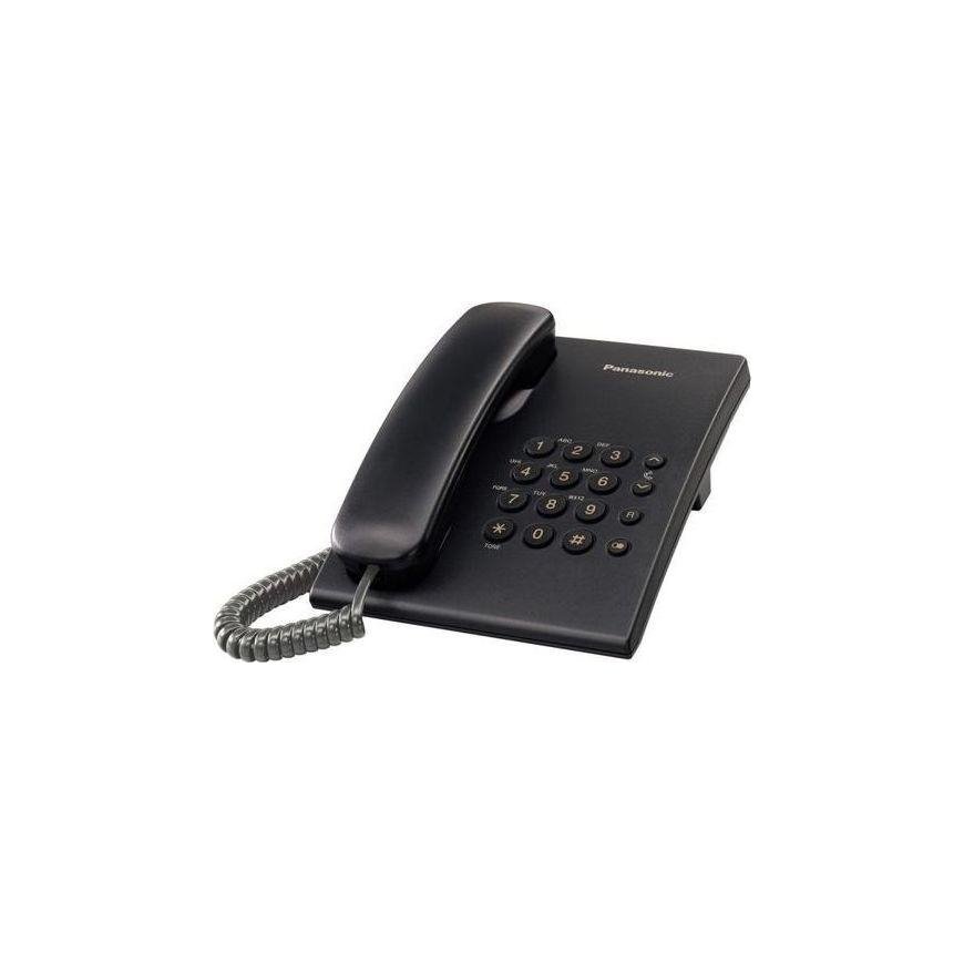 Panasonic KX-TS500PDB black desk phone