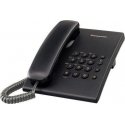 Panasonic KX-TS500PDB black desk phone Panasonic KX-TS500PDB black desk phone