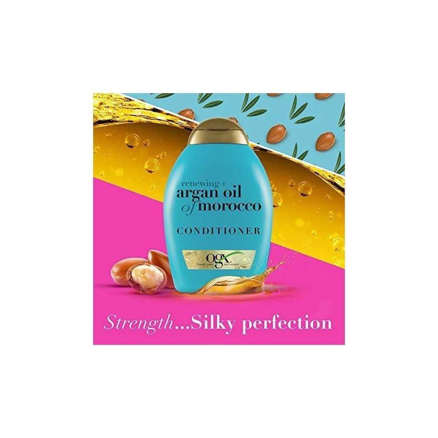 Organix Cosmetix Argan Oil Of Morocco kondicionierius - atgaivinantis kondicionierius su Maroko argano aliejumi 385ml – 2