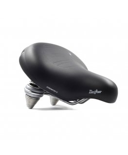 Selle Royal Saddle SELLEROYAL PREMIUM RELAXED 90 laipsnių DRIFTER STRENGTEX unisex gelis + juoda spyruoklės (NAUJIENA 2023 m.)