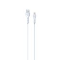 Devia Kintone cable USB - Lightning 1.0 m 2.1A white set 30 pcs V2