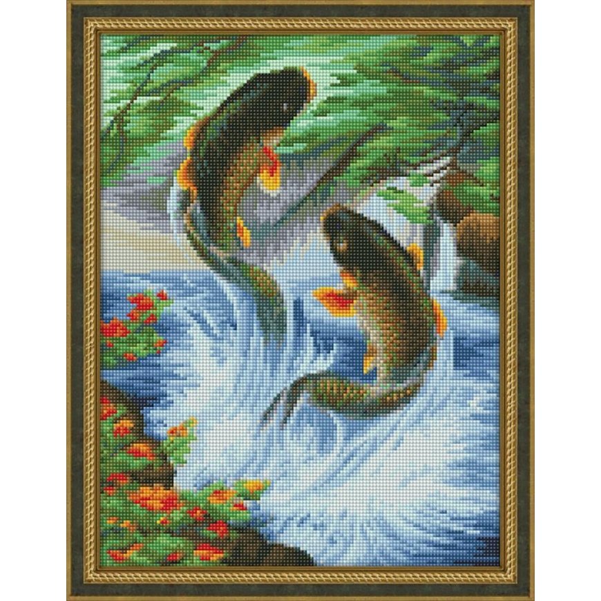 Beldizart Diamond Painting Kit Koi Carps 30*40 cm AZ-1357 – 2