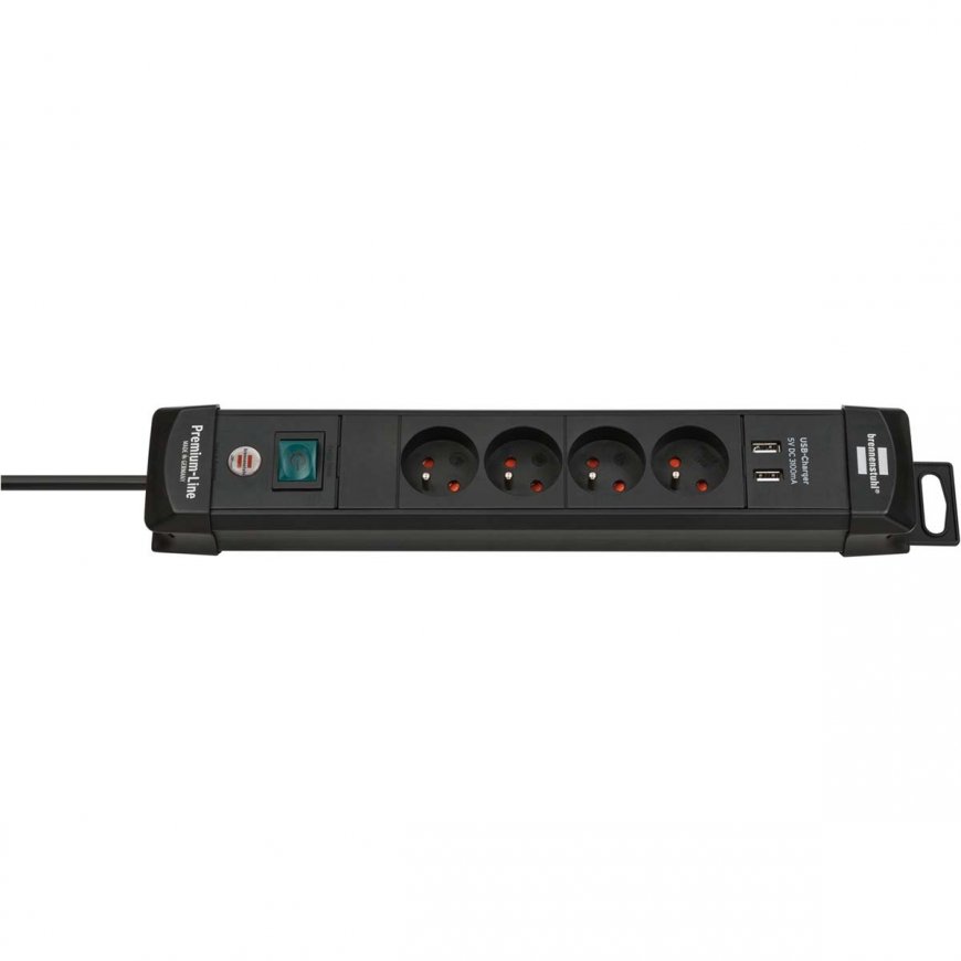 Brennenstuhl Premium-Line surge protector, 4 outlets
