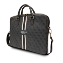 Dėklas Guess PU 4G Printed Stripes Computer Bag 15|16" Juodas Dėklas Guess PU 4G Printed Stripes Computer Bag 15|16" Juodas