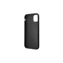 Guess case for iPhone 11 GUHCN61G4GFGR hardcase PU 4G Metal Gold Logo pilkas