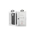 Guess case for iPhone 11 GUHCN61G4GFGR hardcase PU 4G Metal Gold Logo gray Guess case for iPhone 11 GUHCN61G4GFGR hardcase PU 4G Metal Gold Logo gray