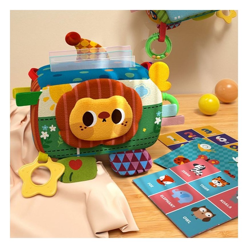 WOOPIE educational sensory toy Lady marker box made of cloth – 3