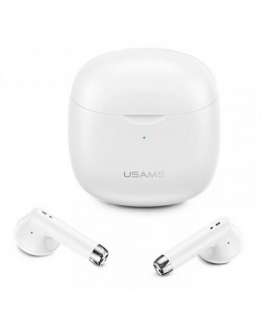 USAMS Headphones Bluetooth 5.0 TWS IA series wireless white|white BHUIA02 (US-IA04)