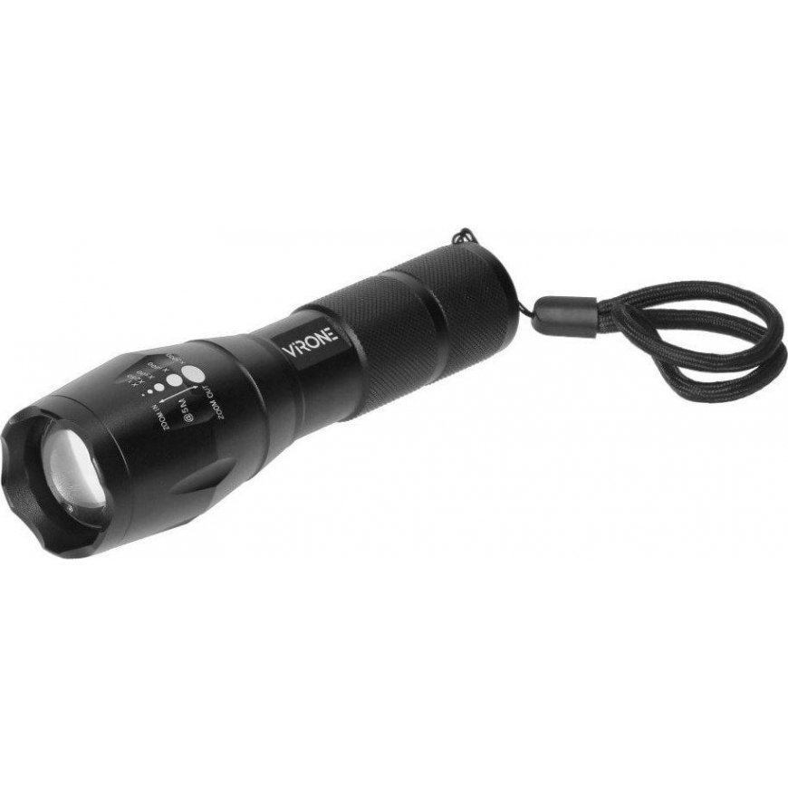 Virone Orno CREE 10W LED zoom flashlight, 800lm, 3 x AAA, aluminum construction – 2