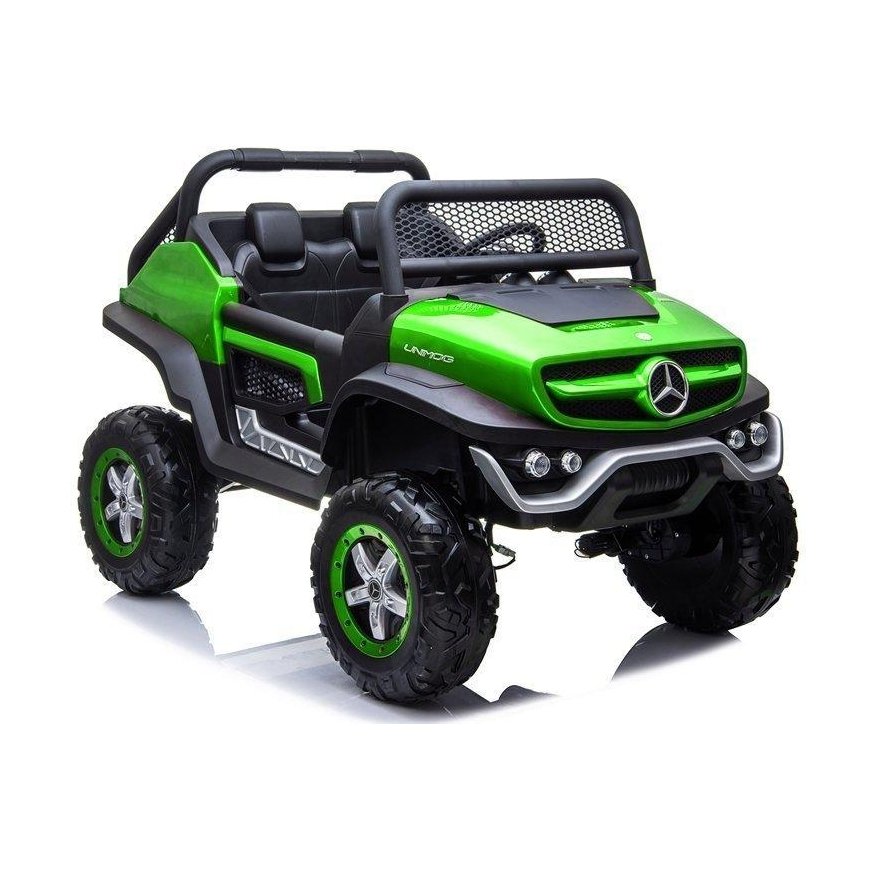 Lean Cars Auto na Battery Mercedes Unimog Green – 2