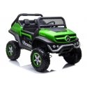 Lean Cars Auto na Akumuliatorius Mercedes Unimog Žalias Lean Cars Auto na Akumuliatorius Mercedes Unimog Žalias