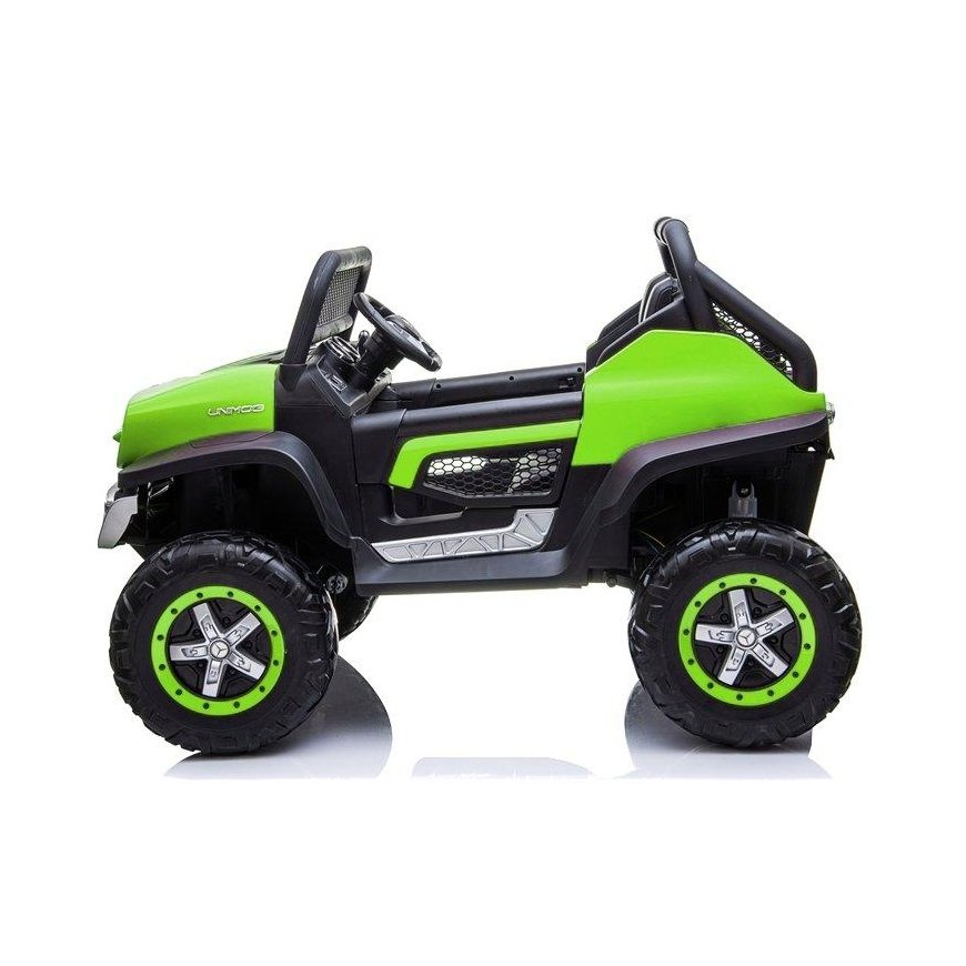 Lean Cars Auto na Akumuliatorius Mercedes Unimog Žalias – 4
