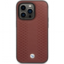 Dėklas BMW BMHCP14L22RFGR iPhone 14 Pro 6,1" bordo spalvos/burgundy Leather Diamond Pattern Dėklas BMW BMHCP14L22RFGR iPhone 14 Pro 6,1" bordo spalvos/burgundy Leather Diamond Pattern