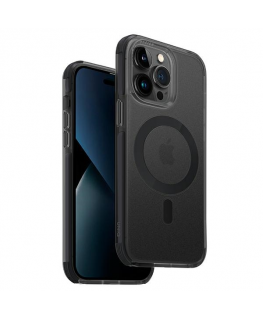 Case UNIQ etui Combat iPhone 14 Pro 6.1" Magclick Charging black|concrete charcoal