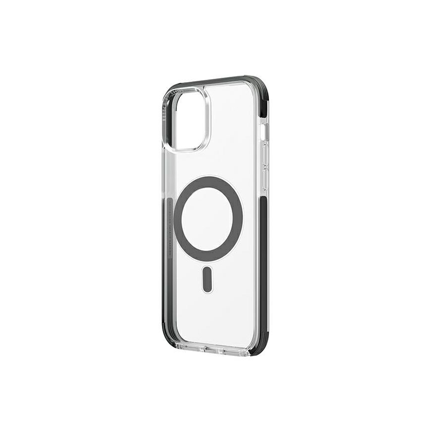 Case UNIQ etui Combat iPhone 14 Pro 6.1" Magclick Charging black|concrete charcoal – 3