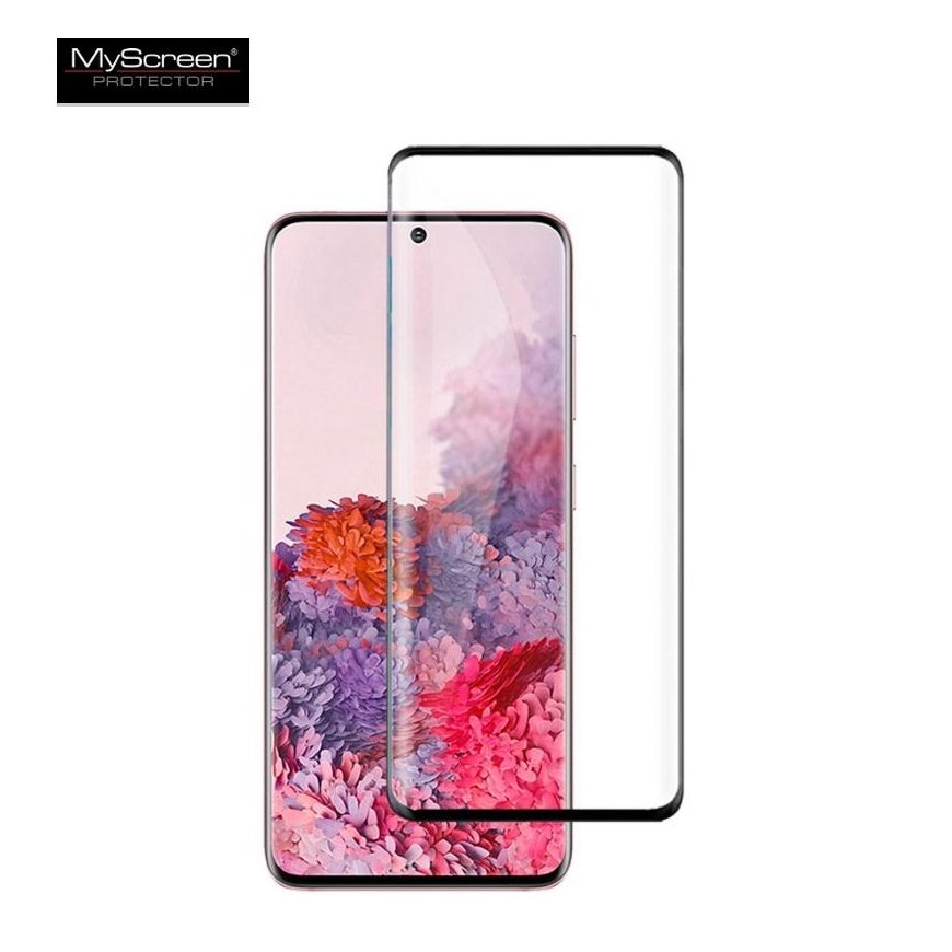 LCD protective glass MyScreen Diamond Edge 3D Samsung G980 S20/S11e black