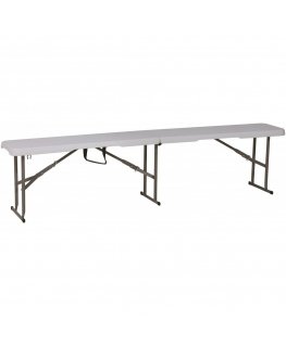 Saska Garden Bench 183x28x43cm white