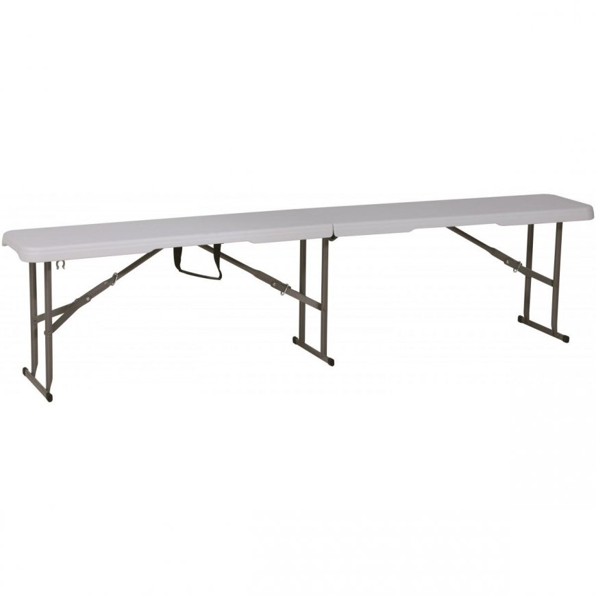 Saska Garden Bench 183x28x43cm white