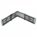 Saska Garden Bench 183x28x43cm white Saska Garden Bench 183x28x43cm white