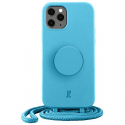Just Elegance Dėklas JE PopGrip iPhone 11 Pro 5,8" mėlynas/aqua 30053 (Just Elegance) Just Elegance Dėklas JE PopGrip iPhone 11 Pro 5,8" mėlynas/aqua 30053 (Just Elegance)