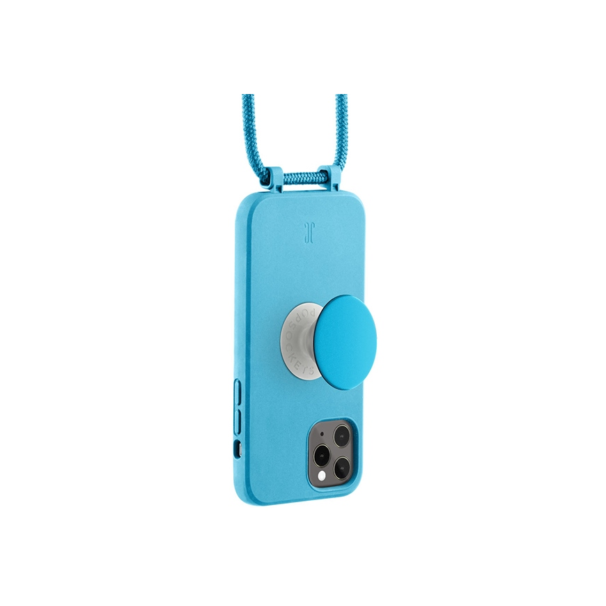 Just Elegance Dėklas JE PopGrip iPhone 11 Pro 5,8" mėlynas/aqua 30053 (Just Elegance) – 2