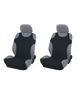 Sena Cotton shirt covers - black, 2 pcs.