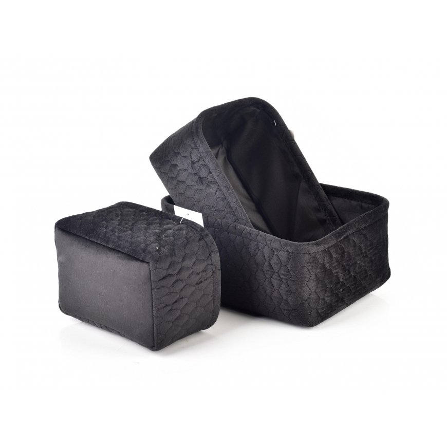 Mondex SARA Black 3 - their basket set for storing small items – 3