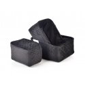 Mondex SARA Black 3 - their basket set for storing small items Mondex SARA Black 3 - their basket set for storing small items