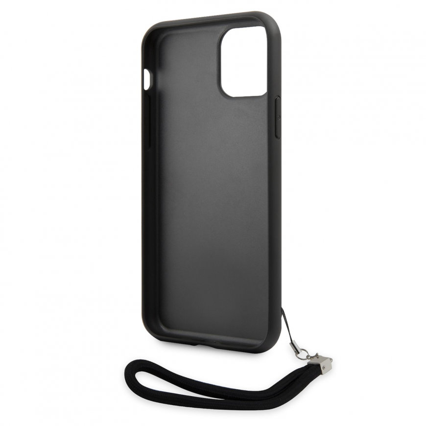 Dėklas Karl Lagerfeld Sequins Reversible Case for iPhone 11 Juodas|Sidabrinis – 3