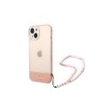 Guess dėklas skirtas iPhone 14 Pro 6,1" GUHCP14LHGCOHP rožinė hardcase Translucent Pearl Strap Guess dėklas skirtas iPhone 14 Pro 6,1" GUHCP14LHGCOHP rožinė hardcase Translucent Pearl Strap