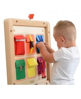 Kišenės spynoms uždaryti ir atidaryti Masterkidz sieninė lenta