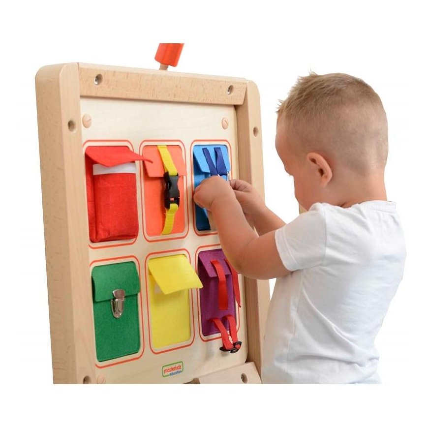 Kišenės spynoms uždaryti ir atidaryti Masterkidz sieninė lenta – 2