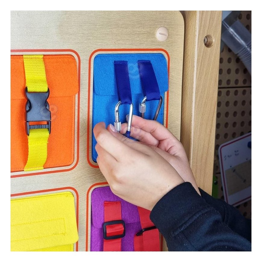 Kišenės spynoms uždaryti ir atidaryti Masterkidz sieninė lenta – 3