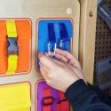 Masterkidz wall board for closing and opening pocket locks Masterkidz wall board for closing and opening pocket locks