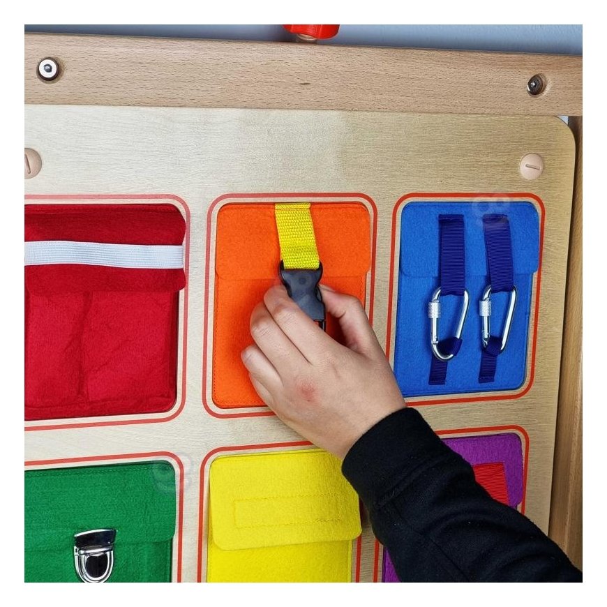 Kišenės spynoms uždaryti ir atidaryti Masterkidz sieninė lenta – 5