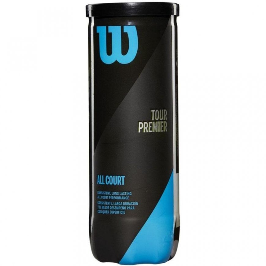 „Wilson Tour Premier“ visi lauko teniso kamuoliukai 3 vnt. WRT109400